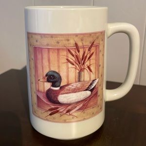 Vintage Otagiri Mallard duck mug